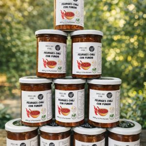 Feuriges Chilli Con Funghi